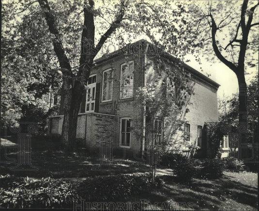 1981 Press Photo Historic house at 1430 North 40th Street in Milwaukee - Historic Images