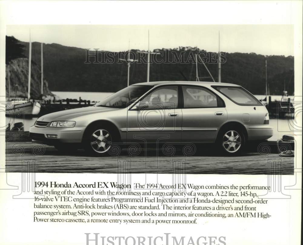 1994 Press Photo Honda introduces newest Honda Accord EX model - mjc40001 - Historic Images