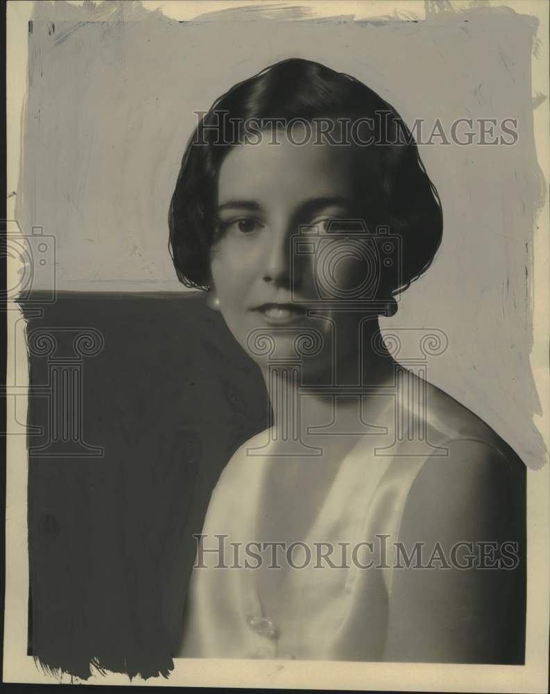 1930 Press Photo Portrait of Mrs. Edwin a. Gallun, Milwaukee socialite.- Historic Images