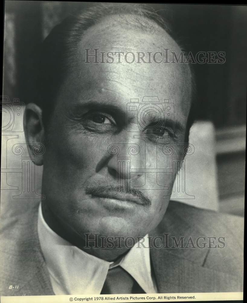 1978 Press Photo Robert Duvall actor. - mjc40409- Historic Images