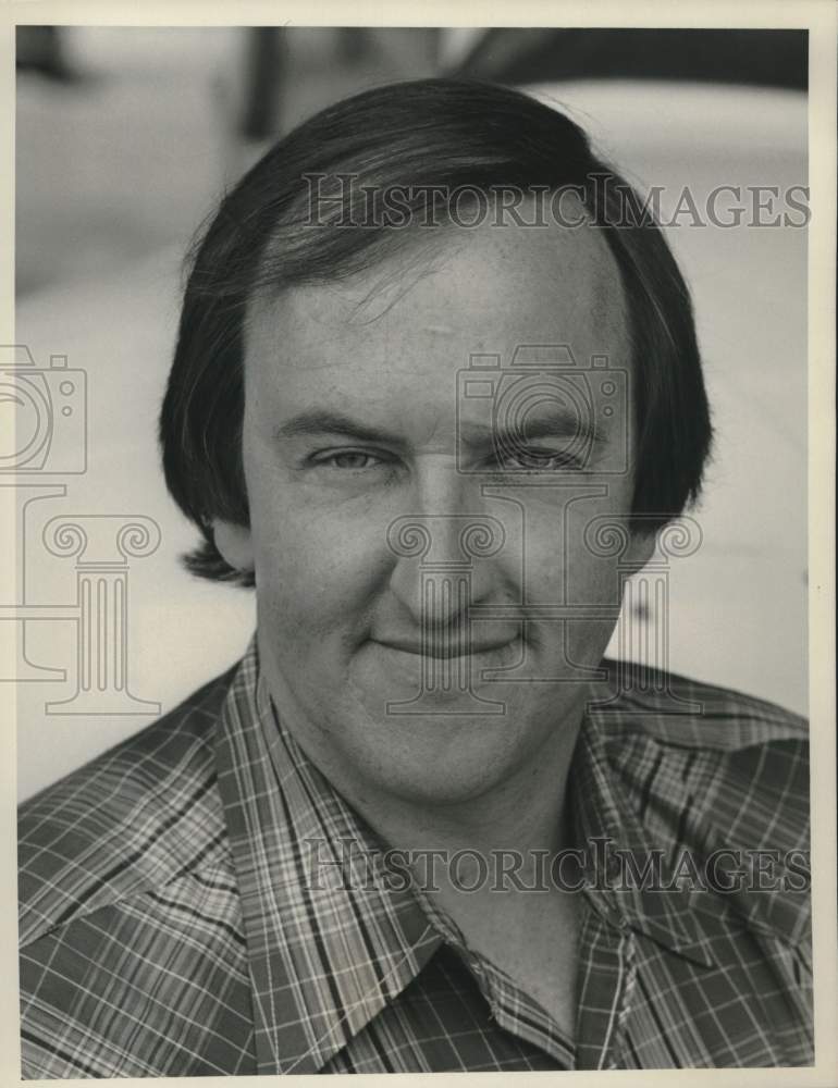 1976 Press Photo Britt Leach actor starring in &quot;Spencer&#39;s Pilots,&quot; on CBS-TV. - Historic Images