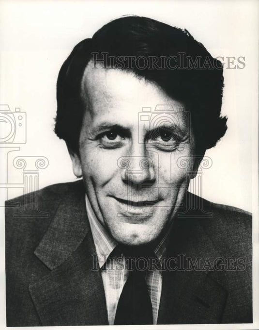 1985 Press Photo Raymond Leppard conductor to direct the Milwaukee Symphony. - Historic Images