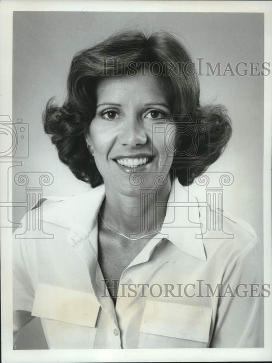 1978 Press Photo Andrea Kirby ABC sports commentator for "Wide World of Sports." - Historic Images