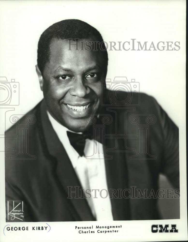 1971 Press Photo George Kirby comedian from the United States. - mjc40458- Historic Images