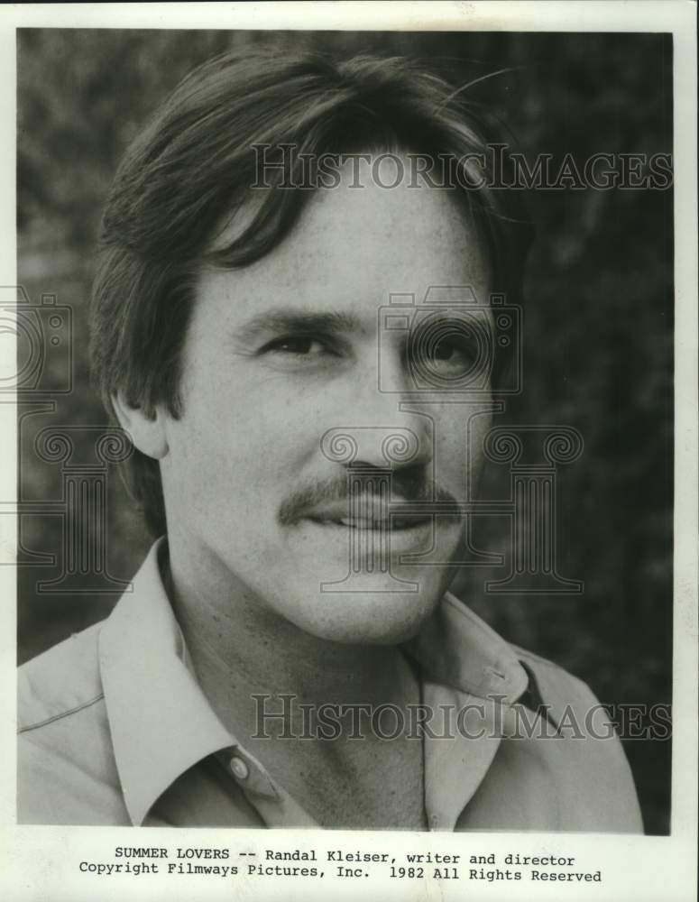 1982 Press Photo Randal Kleiser, writer and director from the United States. - Historic Images