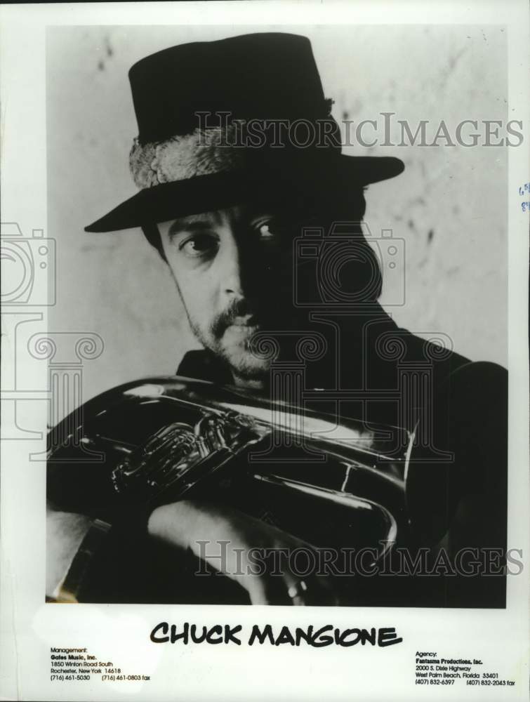 1994 Press Photo Chuck Mangione, trumpet player. - mjc40508 - Historic Images