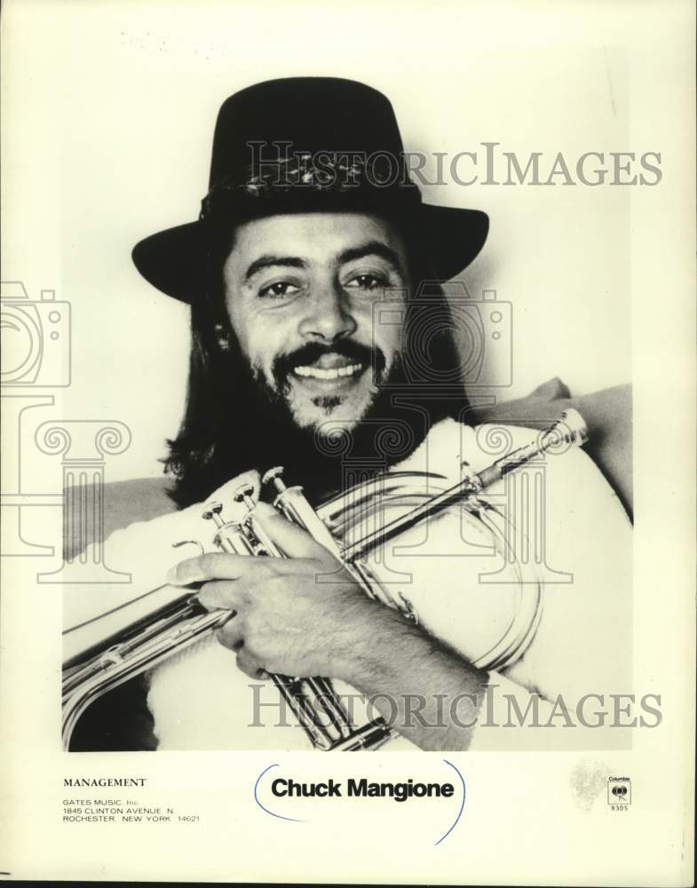 1983 Press Photo Chuck Mangione, horn player. - mjc40514- Historic Images