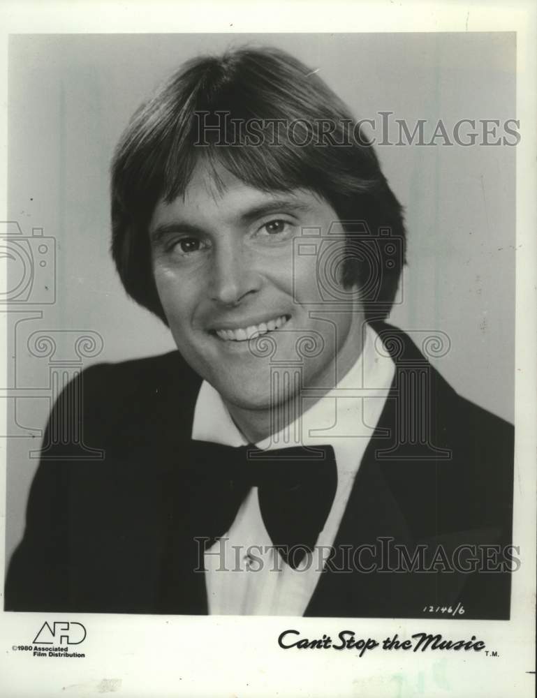 1980 Press Photo Bruce Jenner star of racing, stage and the screen. - Historic Images