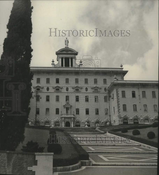 1949, Governor's Office, Administration Building, Vatican City, Rome - Historic Images