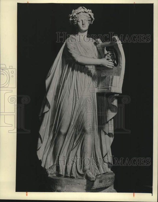 1983 Press Photo Marble Statue of Apollo, Vatican City, Rome, Italy - mjc40609 - Historic Images