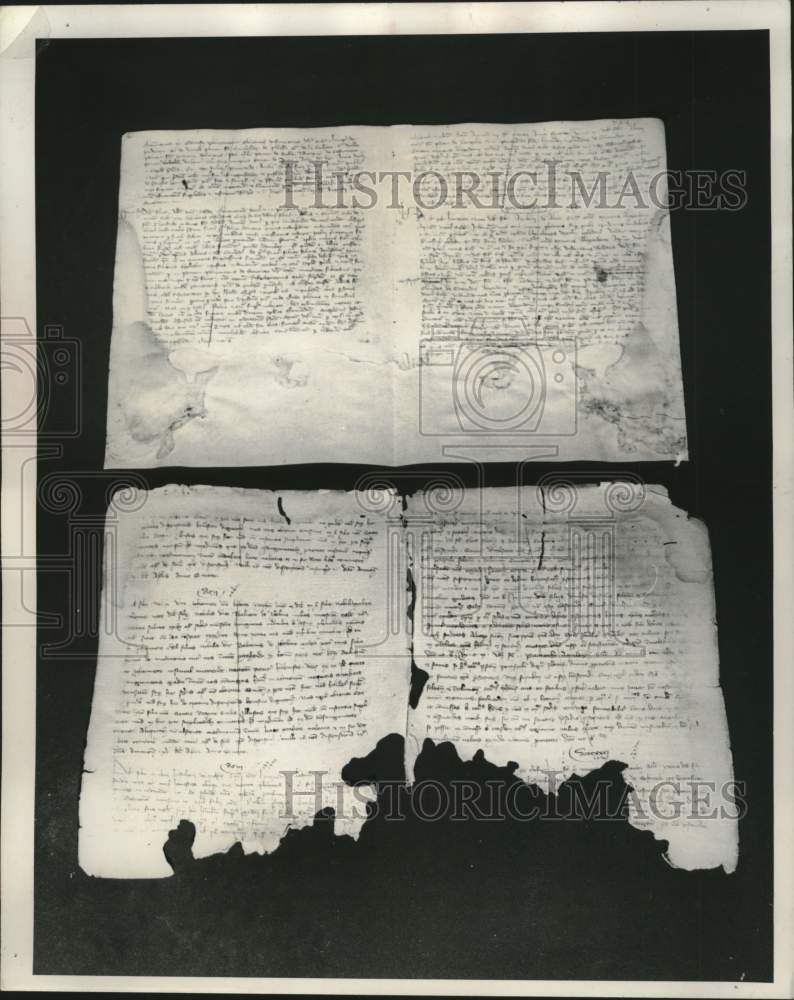 1963, Restored Avignon Manuscript, Vatican City, Rome - mjc40627 - Historic Images