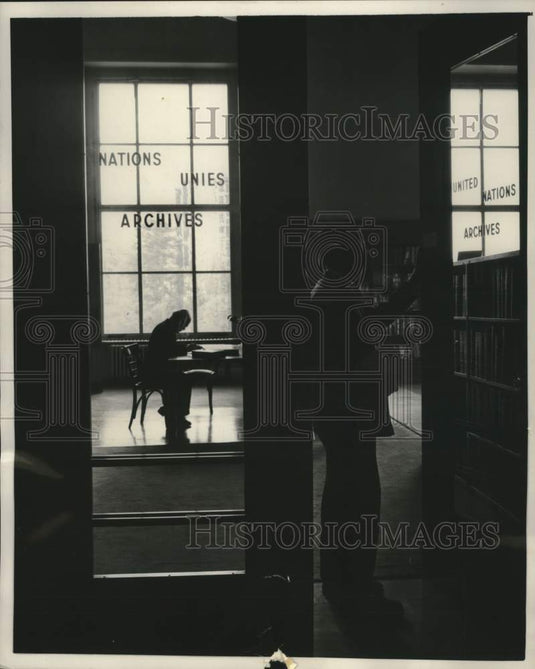 1954, United Nations Archives - mjc40666 - Historic Images
