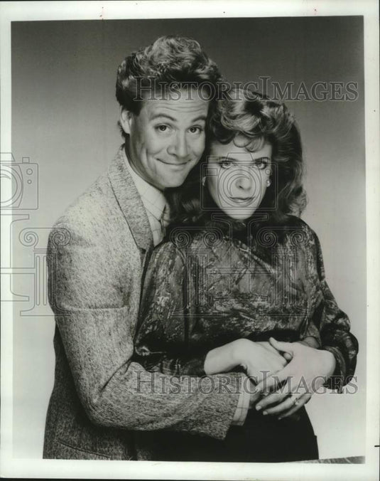 1989 Press Photo Chris Lemmon and Alison LaPlaca in "Duet" on Fox - mjc40685 - Historic Images