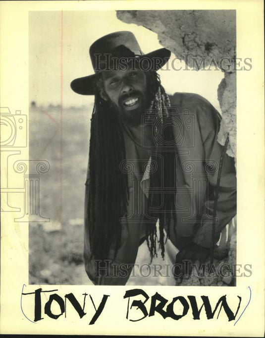 1989 Press Photo Tony Brown, Singer - mjc40690 - Historic Images