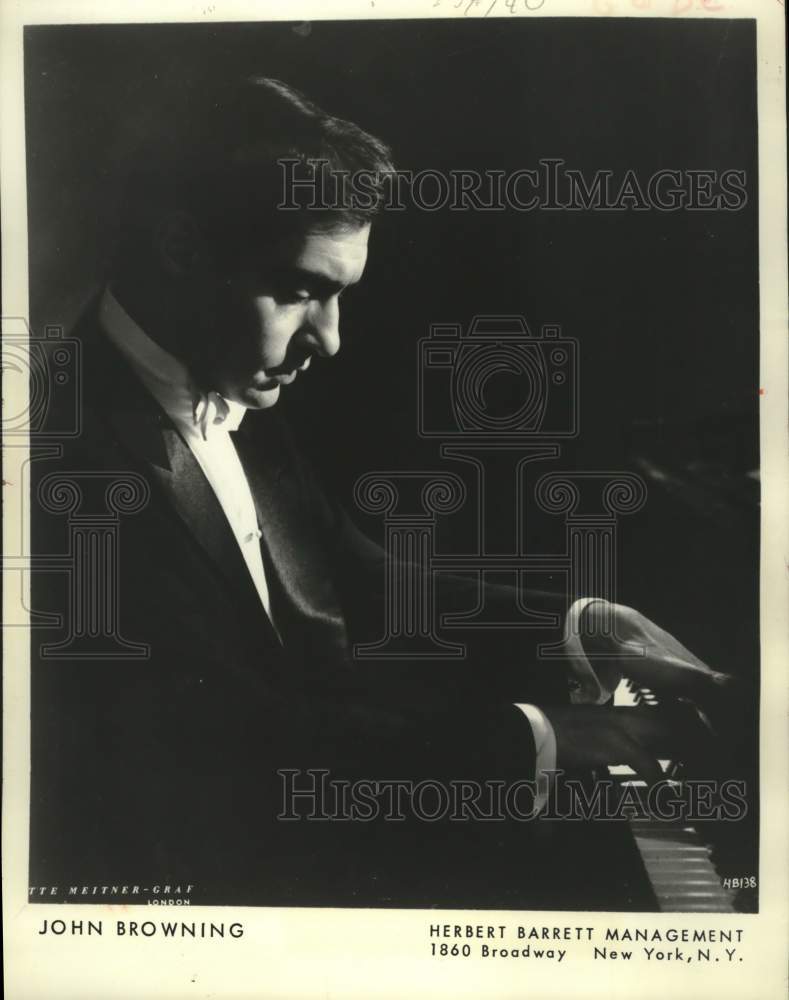 1978 Press Photo John Browning, Guest Pianist with Milwaukee Symphony- Historic Images