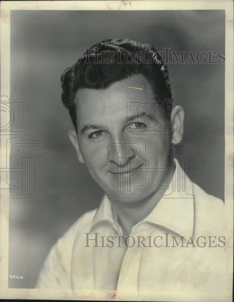 1958 Press Photo Eddie Bracken, Actor, in &quot;Tunnel of Love&quot; - mjc40694- Historic Images