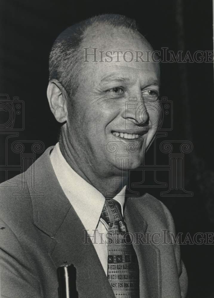 1976 Press Photo Johnny Orr, Michigan Basketball Coach - mjc40708 - Historic Images