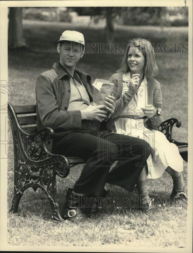1988 Press Photo Meredith Baxter Birney, David Morse star in &quot;Winnie,&quot; on NBC. - Historic Images