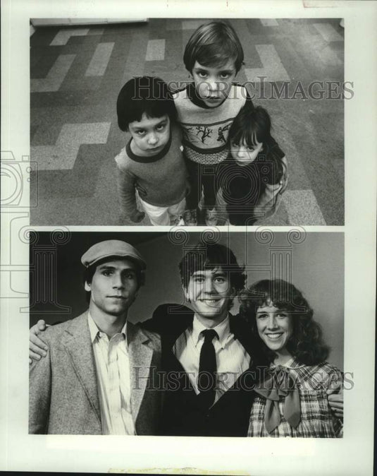 1981 Press Photo Timothy Hutton with fellow actors star in "A Long Way Home." - Historic Images