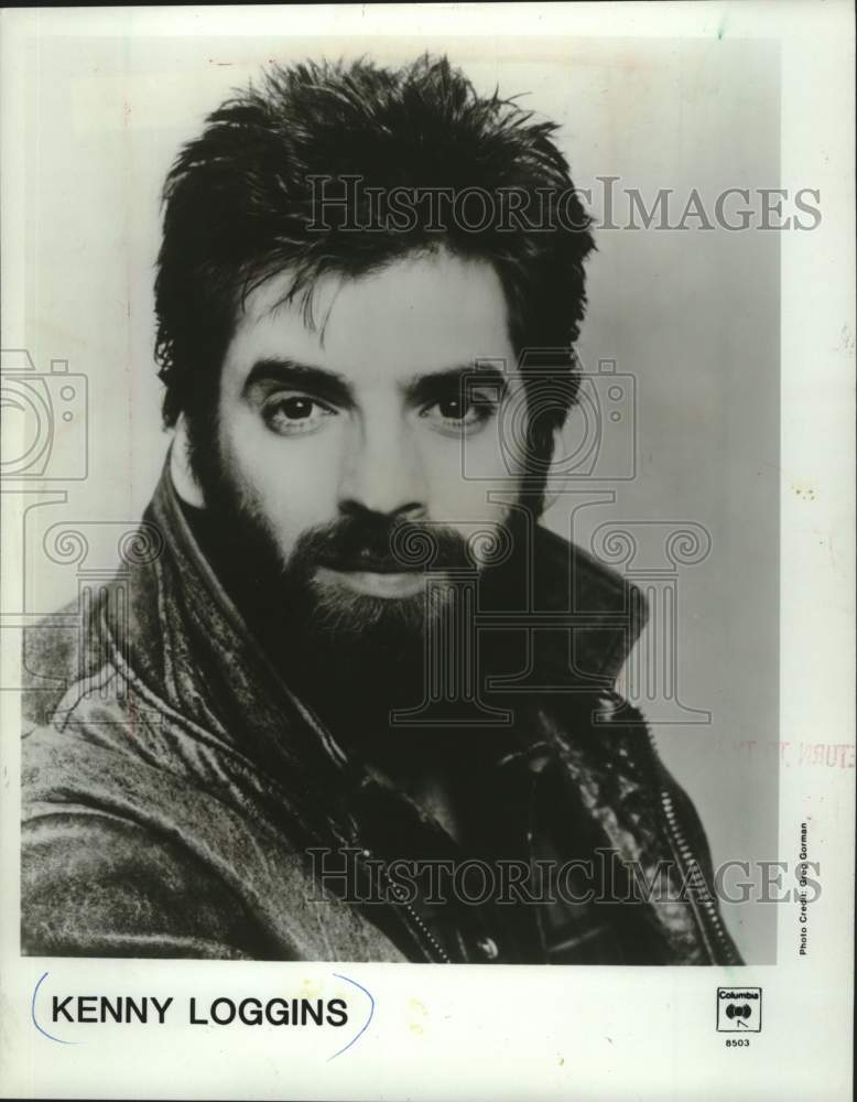 1987 Press Photo Kenny Loggins, Singer-Songwriter - mjc40807 - Historic Images