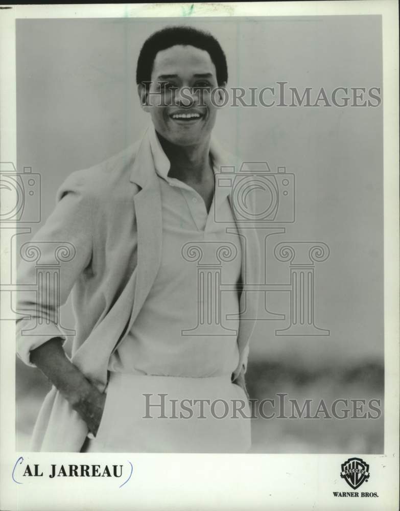 1982 Press Photo Al Jarreau, Singer from Milwaukee, Wisconsin - mjc40816 - Historic Images