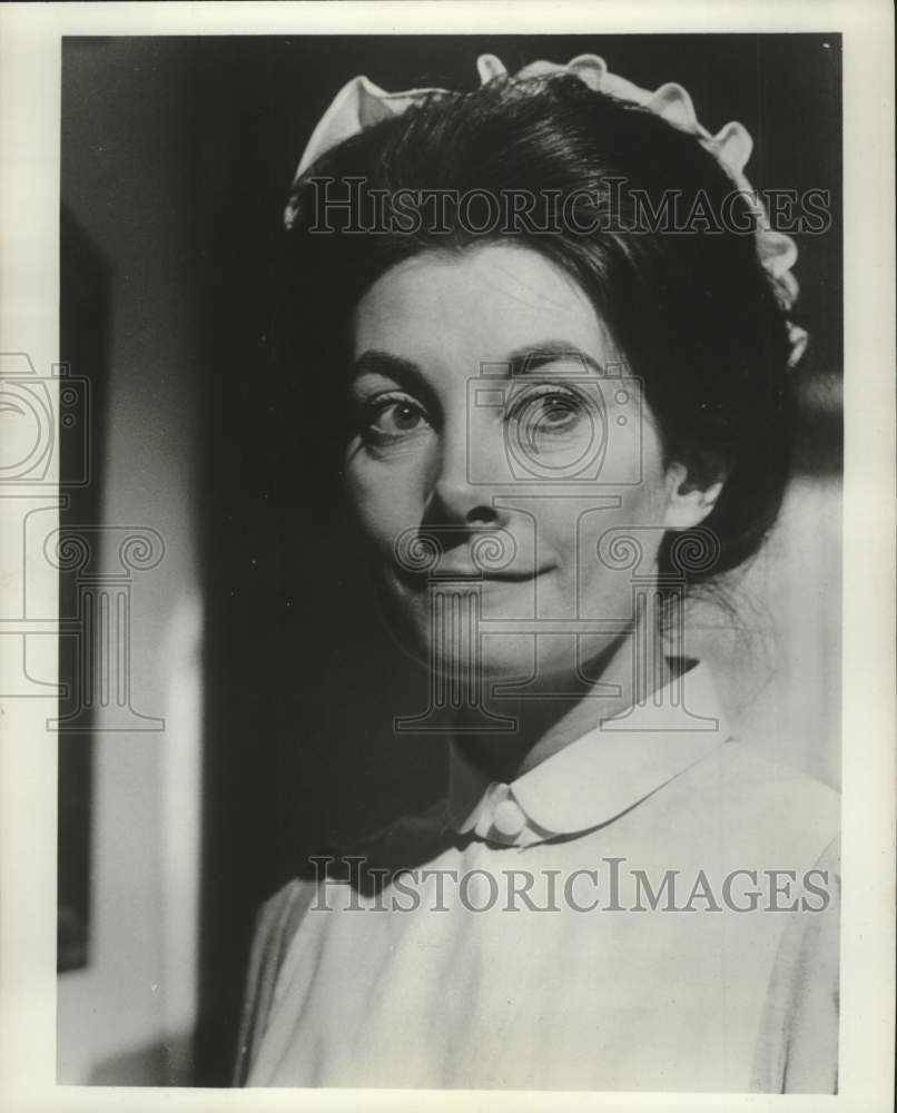 1976 Press Photo Jean Marsh, British Actress, &quot;Upstairs Downstairs&quot; - mjc40823 - Historic Images