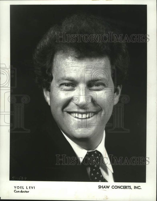 1993 Press Photo United States Conductor Yoel Levi - mjc41111 - Historic Images