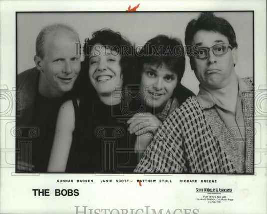 1989 Press Photo San Francisco A Cappella Singing Group "The Bobs" - mjc41494 - Historic Images