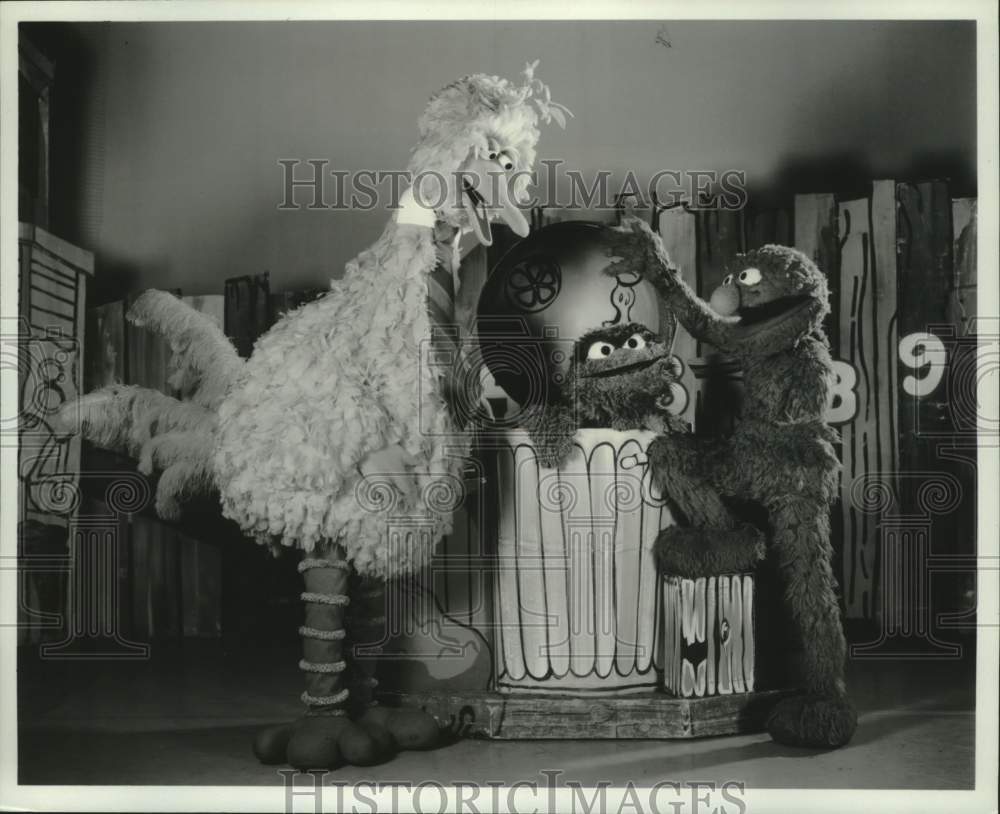 1981 Press Photo Big Bird's Super Spectacular, Sesame Street Live performers- Historic Images