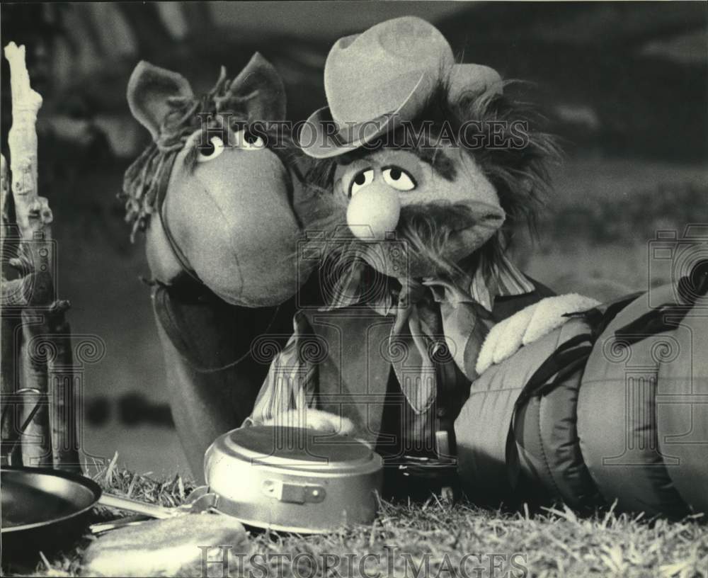 1980 Press Photo Sesame Street "Forgetful Jones" on Public Broadcasting Service - Historic Images