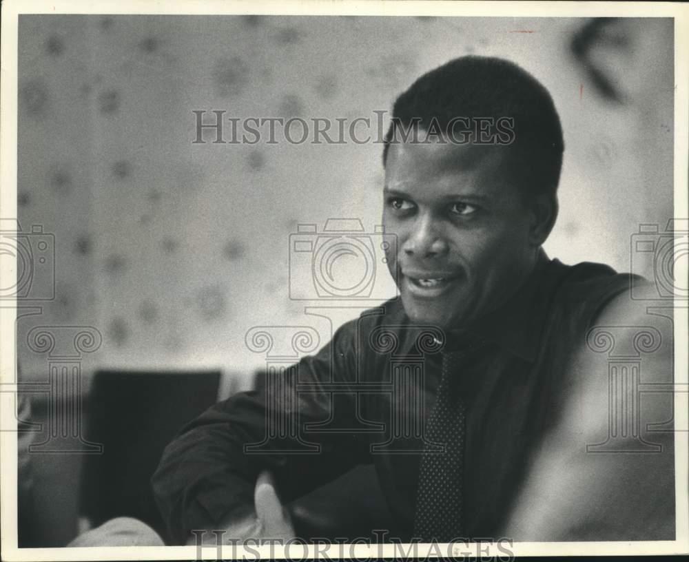 1967, Sidney Poitier, Actor - mjc41607 - Historic Images