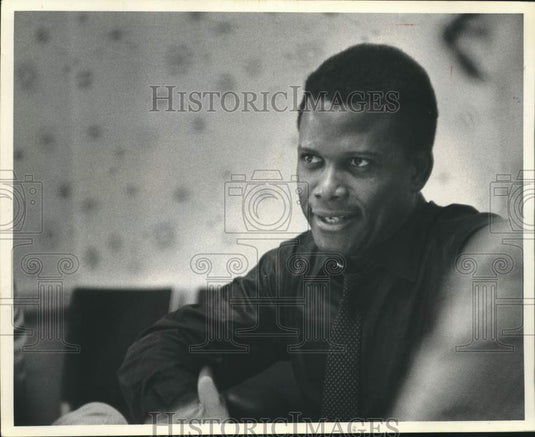 1967, Sidney Poitier, Actor - mjc41607 - Historic Images