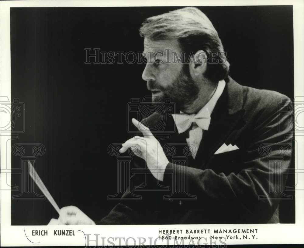 1979 Erich Kunzel, Conducting Cincinnati Pops Orchestra - Historic Images