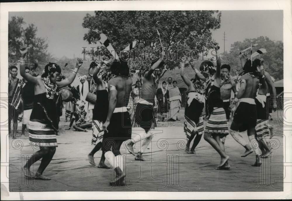 1955, Dancers From India Perform Folk Dances at Festival in New Delhi - Historic Images