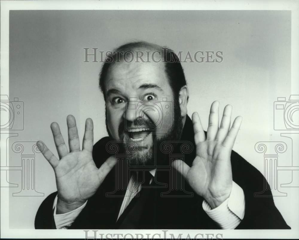 1985 Press Photo Comedian Dom DeLuise in &quot;Dom DeLuise &amp; Friends&quot; on ABC-TV - Historic Images
