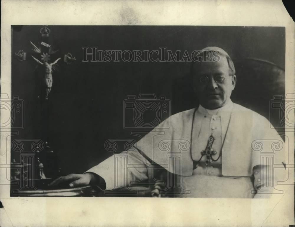 1925, His Holiness Pope Pius XI, Head of the Catholic Church - Historic Images