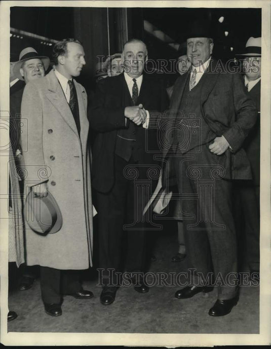 1930, William Randolph Hearst, Guest of City for "Chicago Day" - Historic Images