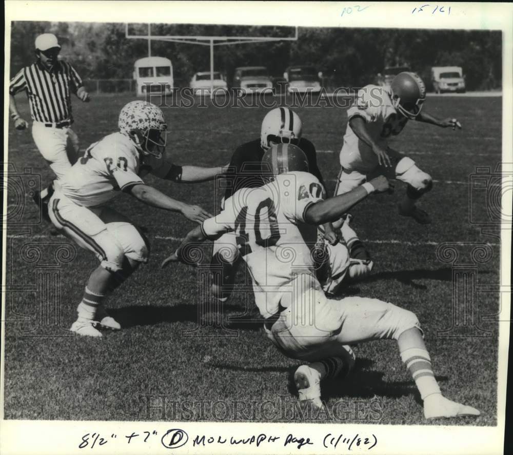 1982 Press Photo Roadrunners at Football Practice - mjc43336 - Historic Images