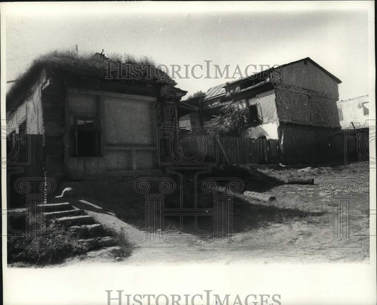 1964 Typical Old-Style Houses in Slums of Tashkent, Uzbekistan-Historic Images