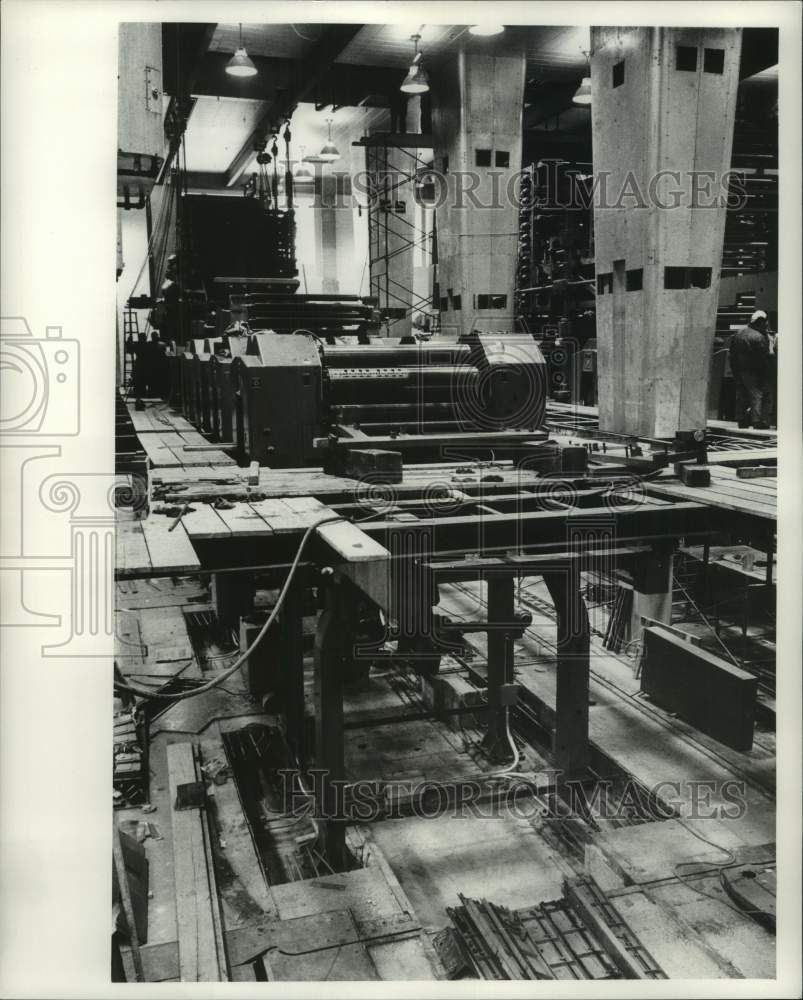 1961, New Presses in Milwaukee Journal Sentinel Press Room - Historic Images