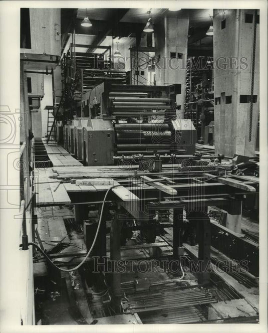 1961, New Presses in Milwaukee Journal Sentinel Press Room - Historic Images