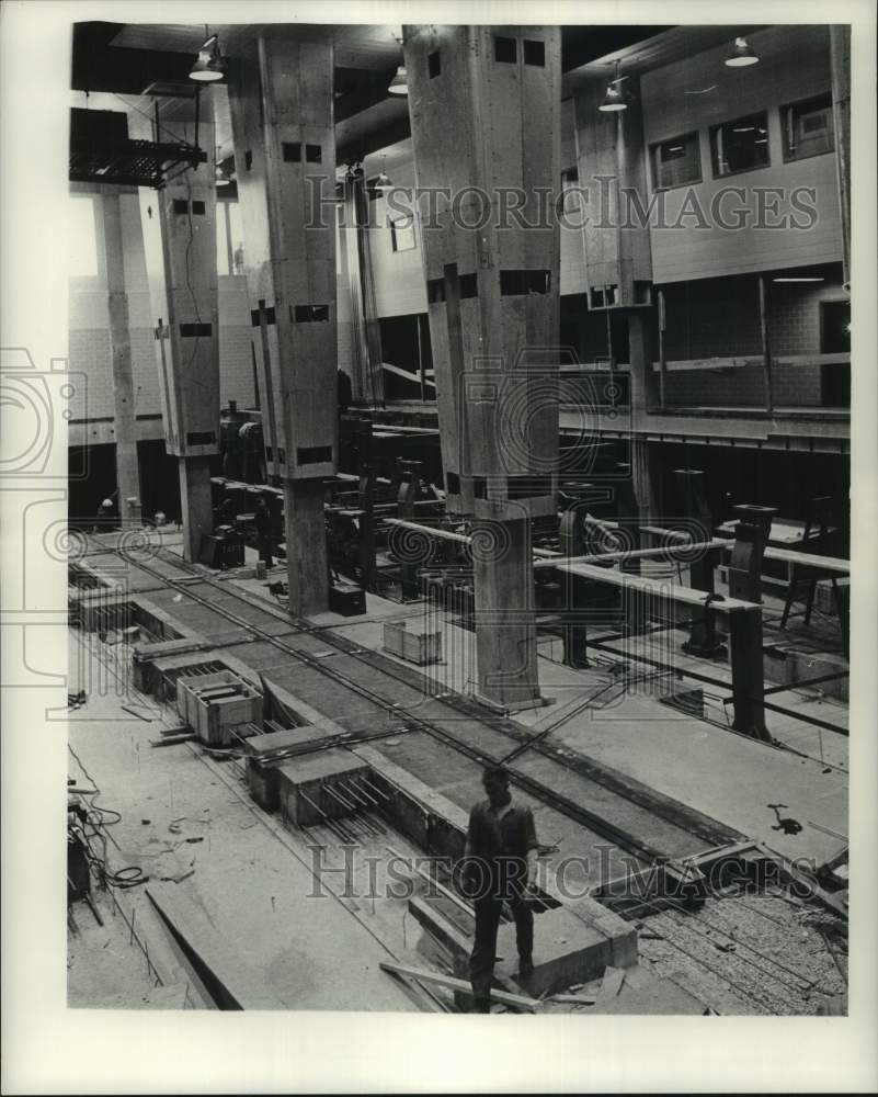 1961 Press Installation in Milwaukee Journal Sentinel Press Room - Historic Images