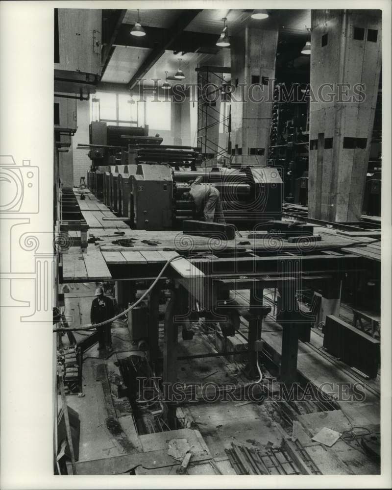 1961, New Presses in Milwaukee Journal Sentinel Press Rooms - Historic Images