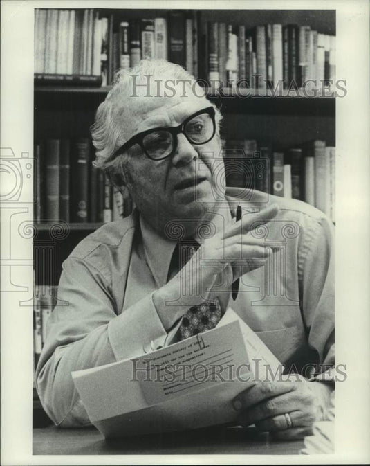 1972, Arville Schaleben, Milwaukee Journal Newspaper Executive - Historic Images