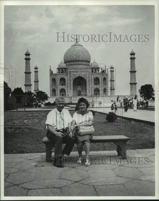 1972, Arville Schaleben, Milwaukee Journal Newspaper Executive - Historic Images