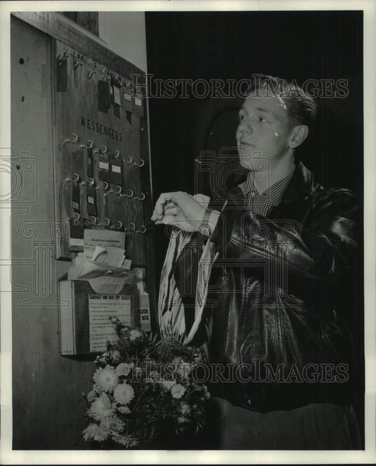 1953, Roland Domagalski of The Milwaukee Journal Advertising Services - Historic Images