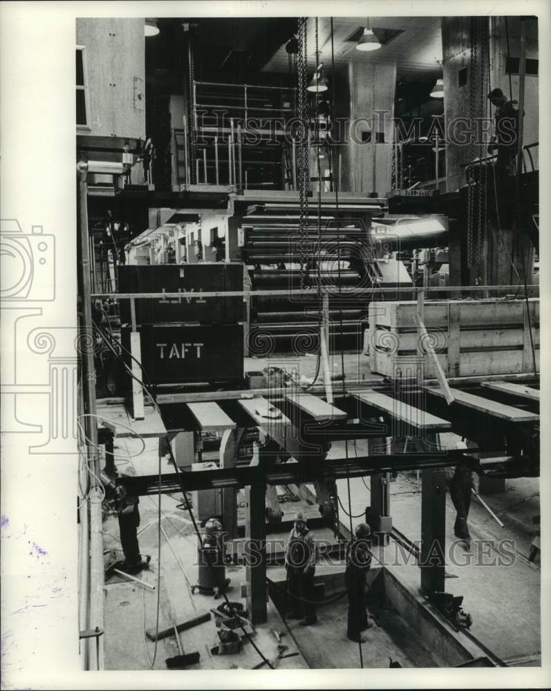 1962, New Presses at The Milwaukee Journal Press Room - mje00120 - Historic Images