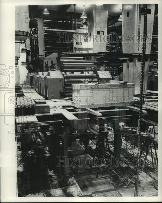 1962, The Milwaukee Journal Press Room - mje00123 - Historic Images