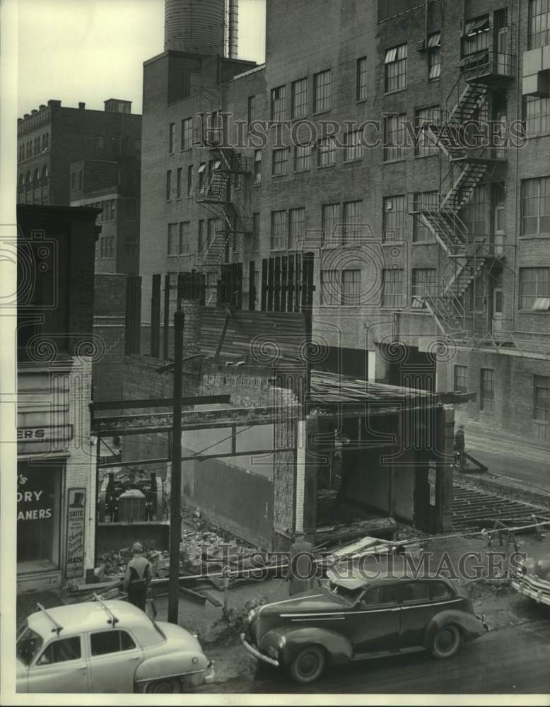 1952 Press Photo The Milwaukee Journal Parking Lot - mje00187- Historic Images
