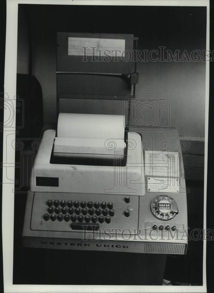 1971, Western Union Machines at Milwaukee Journal Sentinel - Historic Images